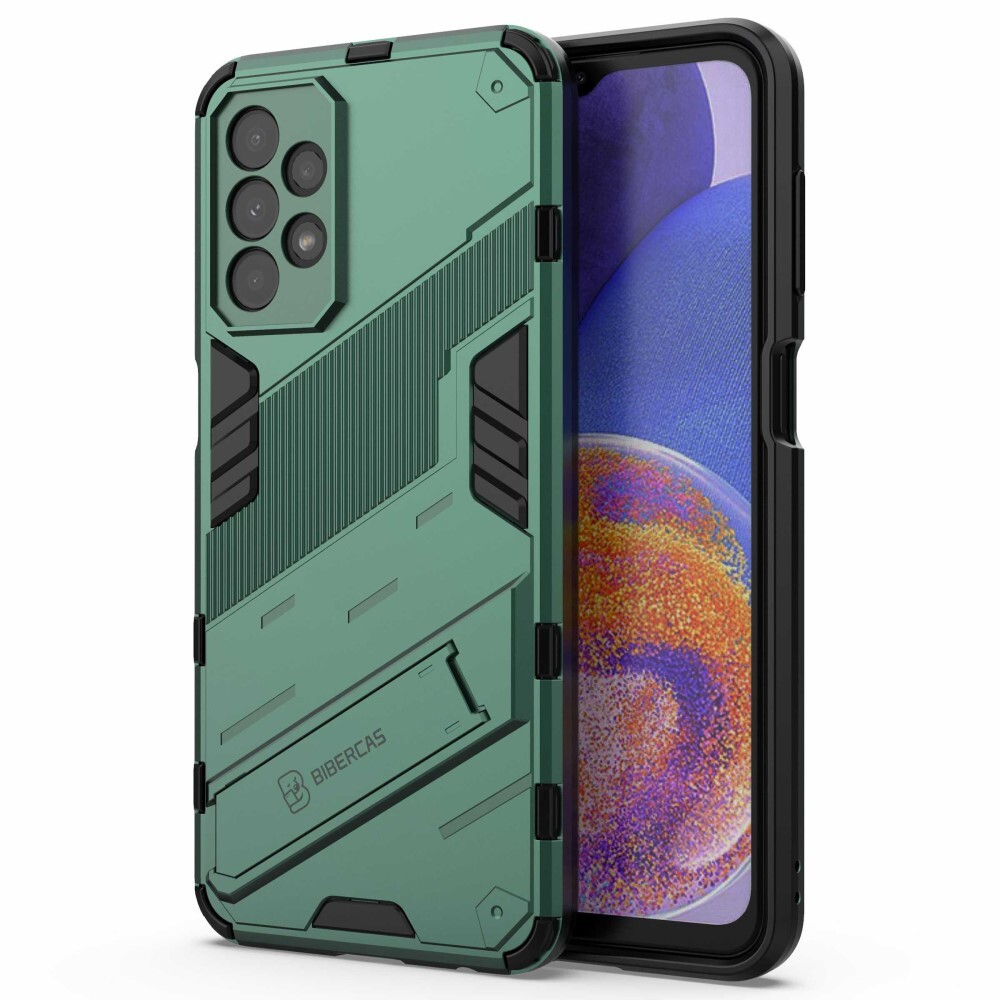 Robusten ovitek "Impact Superior" za Samsung Galaxy A23 - zelen
