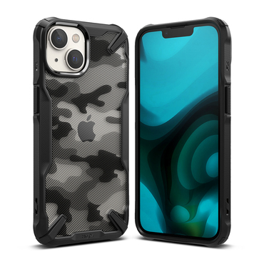 Ovitek Ringke "Fusion X Design" za iPhone 14 Plus - camo black