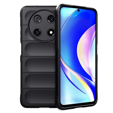 Robusten ovitek "Waves" za Huawei Nova Y90 - črn