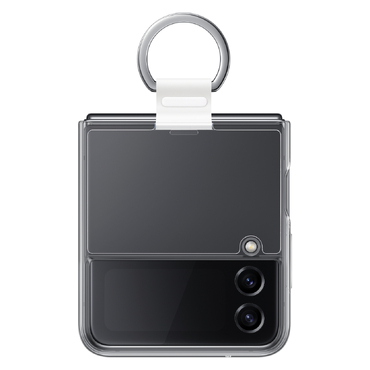 Originalen ovitek Samsung "Clear Cover" za Samsung Galaxy Z Flip4 - prozoren