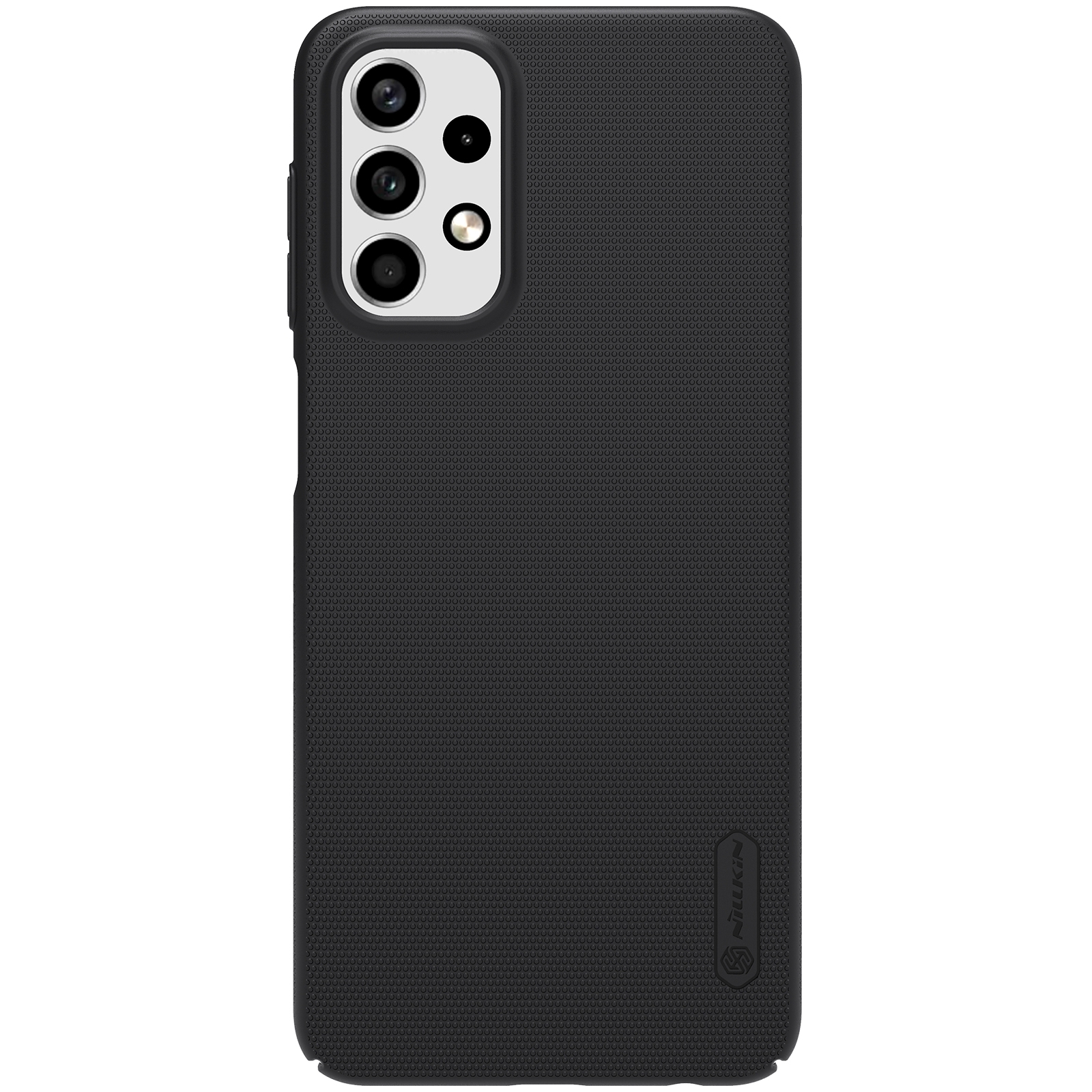 Premium ovitek Nillkin "Super Frosted Shield" za Samsung Galaxy A23 - črn