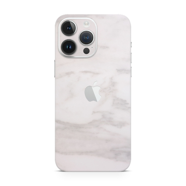 Skin za Apple iPhone 14 Pro Max EXO® by Optishield - white marble (Back only)