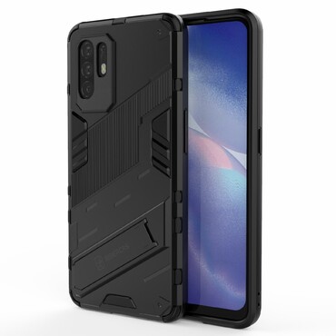 Robusten ovitek "Impact Superior" za Oppo Reno5 Z - črn
