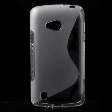 TPU gel ovitek "S-Line" za LG L50 - prozoren