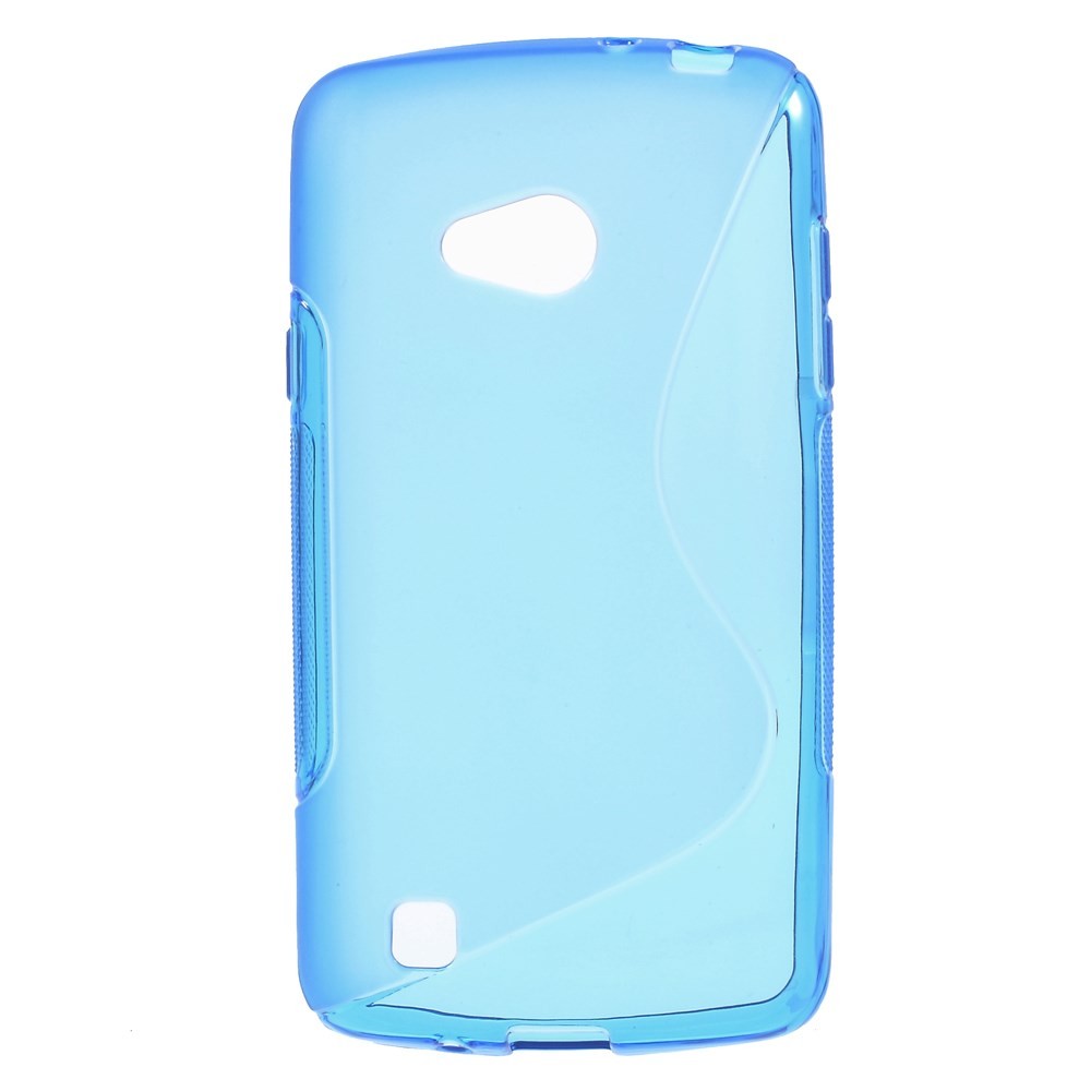 TPU gel ovitek "S-Line" za LG L50 - moder