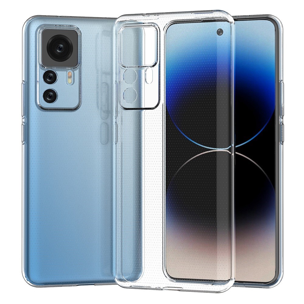 TPU gel ovitek za Xiaomi 12T / 12T Pro - prozoren
