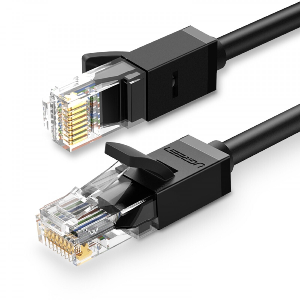 Cat6 omrežni UTP LAN kabel Ugreen - 2m - črn
