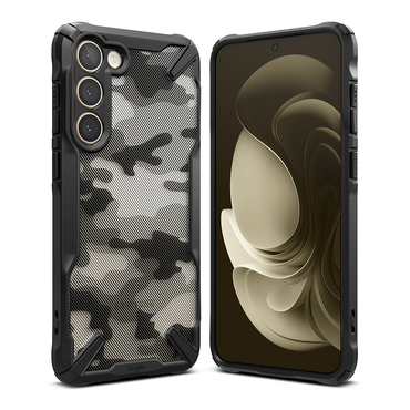 Ovitek Ringke "Fusion X Design" za Samsung Galaxy S23 Plus - camo black