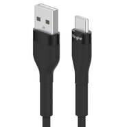 USB-A v USB-C polnilni in podatkovni kabel Ringke "Pastel" 12W - 1.2m - črn