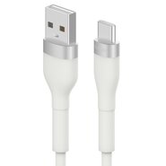 USB-A v USB-C polnilni in podatkovni kabel Ringke "Pastel" 12W - 2m - bel