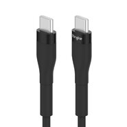 USB-C v USB-C polnilni in podatkovni kabel Ringke "Pastel" 60W - 1.2m - črn