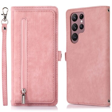 Etui "Wallet Supreme" za Samsung Galaxy S23 Ultra - roza