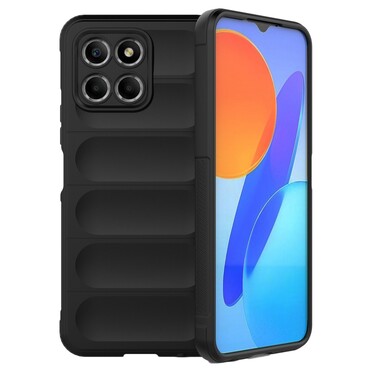 Robusten ovitek "Waves" za Honor X6 / Honor X8 5G - črn