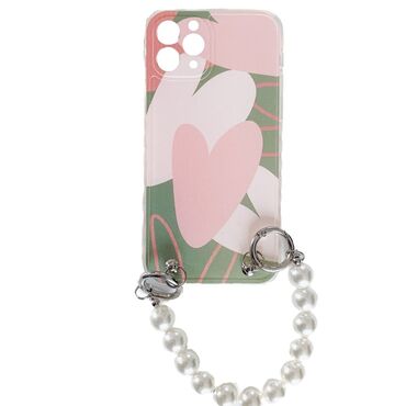 Silikonski ovitek za iPhone 11 Pro "Sugar Plum" z zapestnico za prenašanje