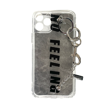 Silikonski ovitek za iPhone 11 Pro "No Feeling" z zapestnico za prenašanje