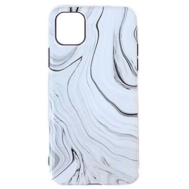 Silikonski ovitek za iPhone 11 Pro Max "White Berry" z zapestnico za prenašanje