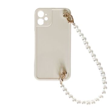 Silikonski ovitek za iPhone 12 "Honey Heart" z zapestnico za prenašanje in s priročnim držalom