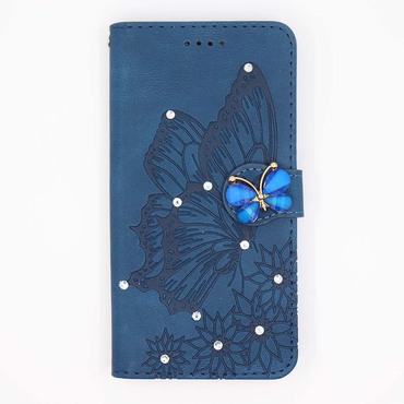 Etui "Butterfly Gem" za iPhone 11 Pro iz umetnega usnja - blue