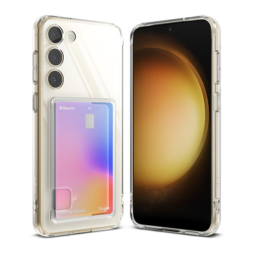 Ovitek Ringke "Fusion Card" za Samsung Galaxy S23 Plus - clear