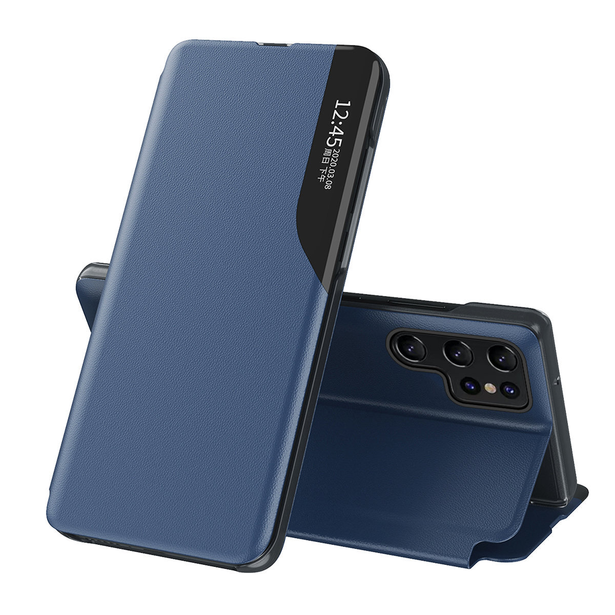 Etui "Edge View" za Samsung Galaxy S23 Ultra - moder