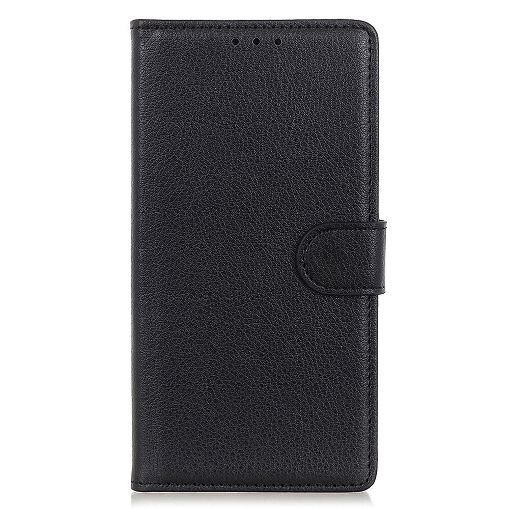 Etui "Litchi" za Honor Magic5 Lite 5G - črn