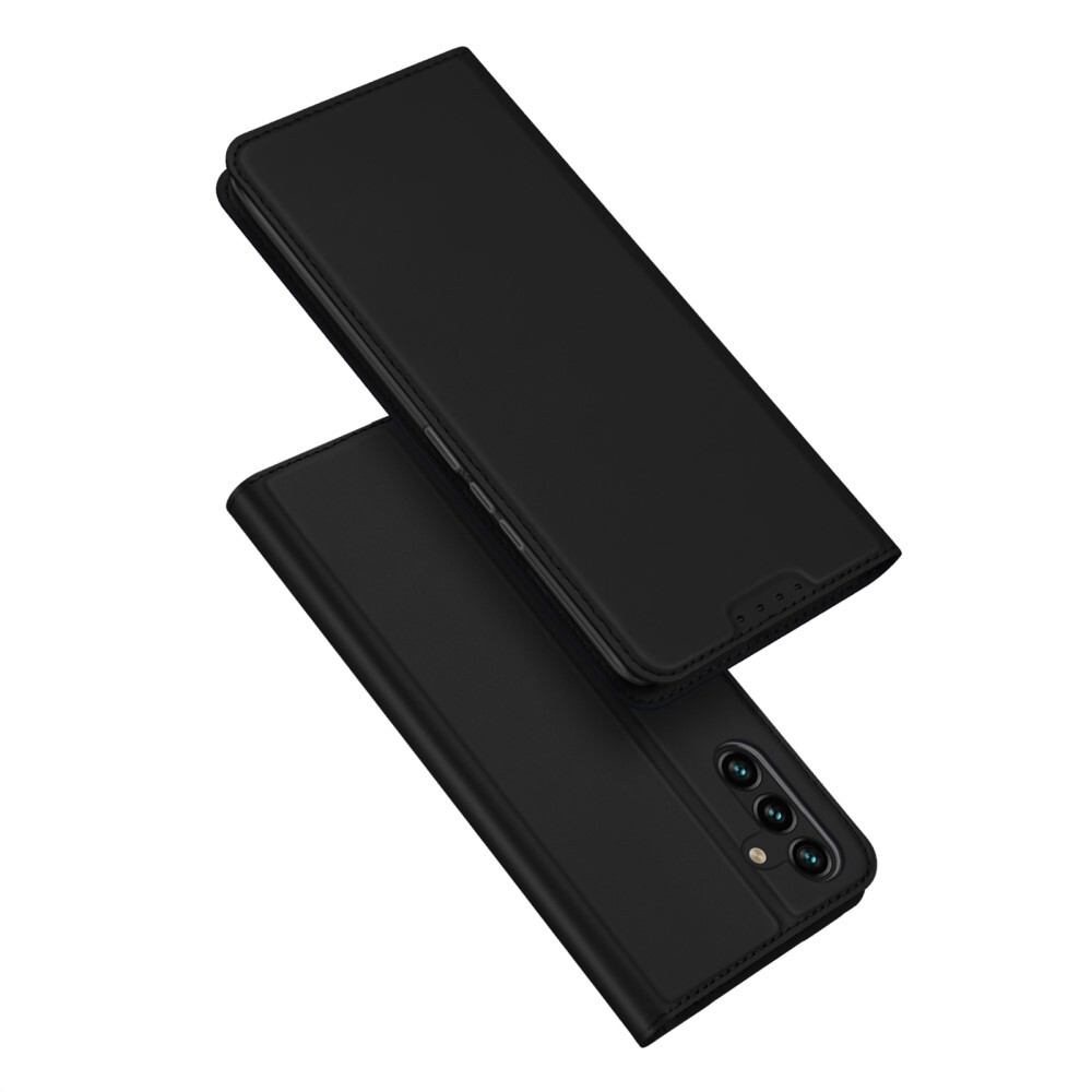Etui "Skin" za Samsung Galaxy A14 4G / A14 5G - črn