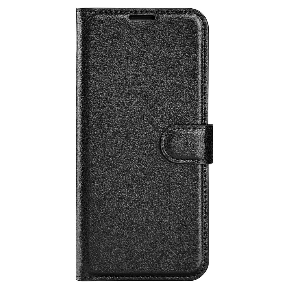 Etui "Litchi" za Samsung Galaxy A34 5G - črn