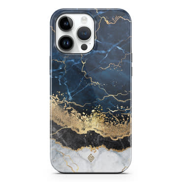 Ovitek za iPhone 14 Pro Max GAIIA by Optishield® - Aerial Azure