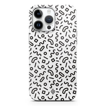 Ovitek za iPhone 14 Pro GAIIA by Optishield® - Doodle Delight