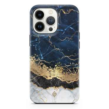 Ovitek za iPhone 13 Pro GAIIA by Optishield® - Aerial Azure