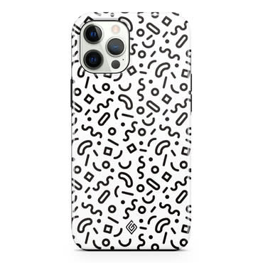 Ovitek za iPhone 12 / iPhone 12 Pro GAIIA by Optishield® - Doodle Delight
