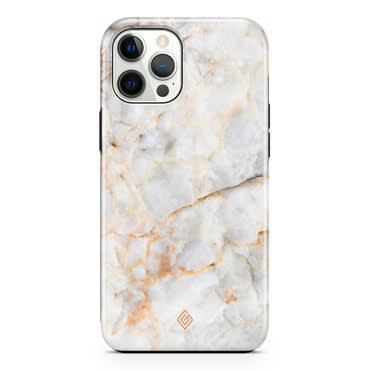 Ovitek za iPhone 12 / iPhone 12 Pro GAIIA by Optishield® - Marble Majesty