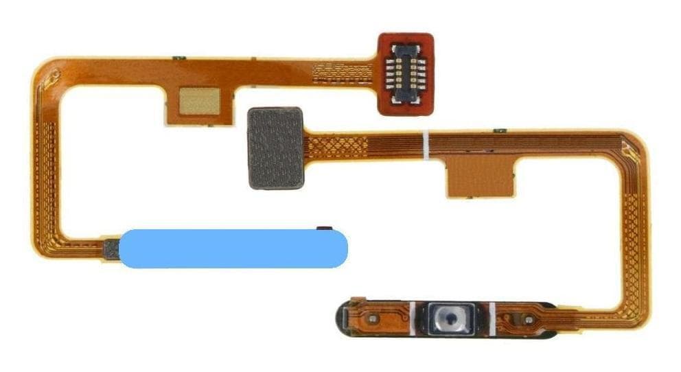 Flex kabel za prstni odtis Xiaomi Mi 11 Lite 4G / 5G -črn-