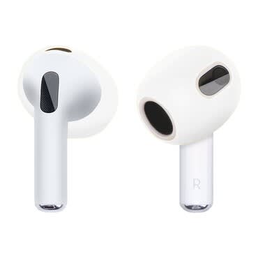 Silikonski ovitek za AirPods 3 - bel