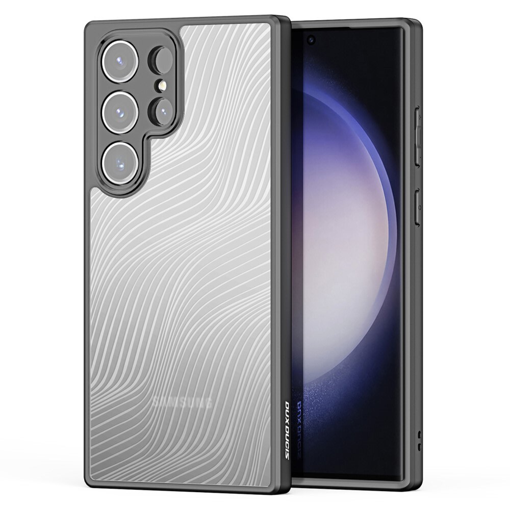 Premium ovitek "Aimo" za Samsung Galaxy S23 Ultra - prozoren
