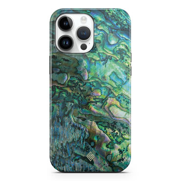 Ovitek za iPhone 14 Pro GAIIA by Optishield® - Paua Shell
