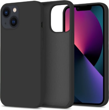 Silikonski ovitek "Opticase Pastel" by Optishield© za iPhone 15 Plus - black