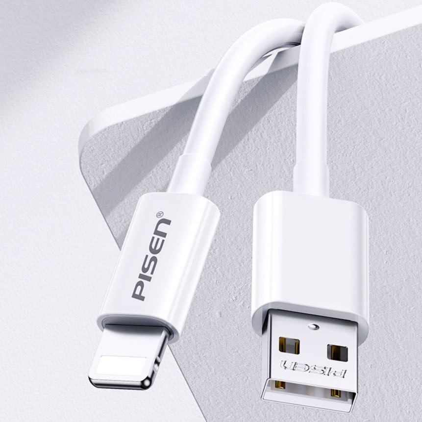 Lightning USB polnilni in podatkovni kabel DataByte - 1 m - jelly white