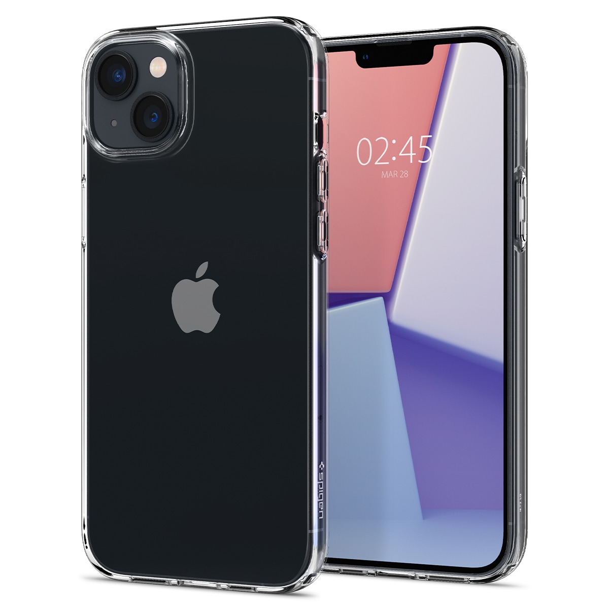 Ovitek Spigen "Liquid Crystal" za iPhone 15 - clear