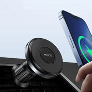 Vent Mag Wireless - Magnetno držalo z MagSafe polnjenjem + 2x kovinska ploščica - ash black Vent Mag Wireless - Magnetno držalo z MagSafe polnjenjem + 2x kovinska ploščica - ash black
