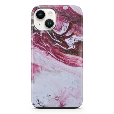 Ovitek za iPhone 15 Plus GAIIA by Optishield® - Crimson Wave