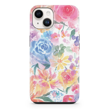 Ovitek za iPhone 15 Plus GAIIA by Optishield® - Floral Delight