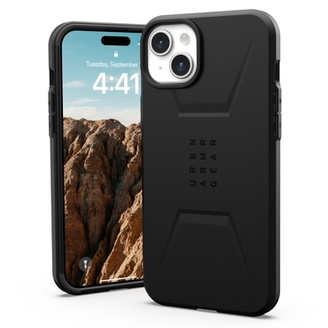 Ovitek UAG "Civilian" za iPhone 15 Plus - black