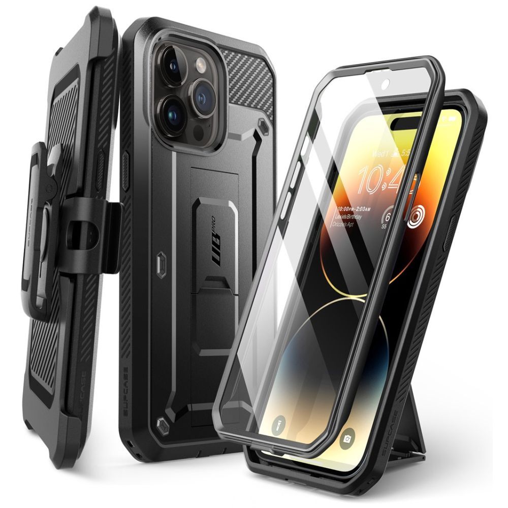 Ovitek Supcase "Unicorn Beetle Pro" za iPhone 15 Pro Max - black