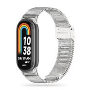 Kovinski pas "Milanese" za uro Xiaomi Smart Band 8 / Smart Band 9 - srebrn