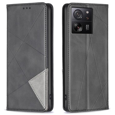 Eleganten etui "Shatter" za Xiaomi 13T / 13T Pro - črn