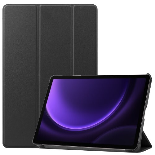 Etui "Fold" za Samsung Galaxy Tab S9 FE / Tab S10 FE - črn