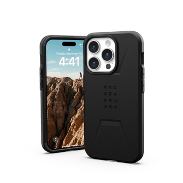 Ovitek UAG "Civilian" za iPhone 15 Pro - black