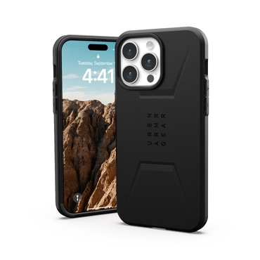 Ovitek UAG "Civilian" za iPhone 15 Pro Max - black