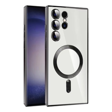 Hibridni ovitek MagShield z zaščito zadnje kamere in 2 magnetoma MagSafe za Samsung Galaxy S21 - metallic black Hibridni ovitek MagShield z zaščito zadnje kamere in 2 magnetoma MagSafe za Samsung Galaxy S21 - metallic black
